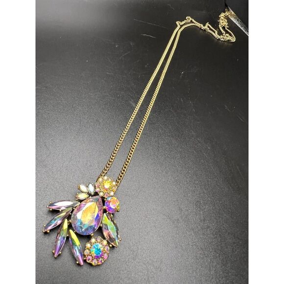 J.Crew AB Rhinestone Pendant - Picture 2 of 8